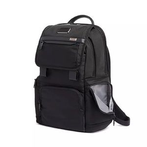 Tumi Alpha 3 Flap Backpack Black